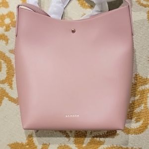 Small Crossbody light pink tote